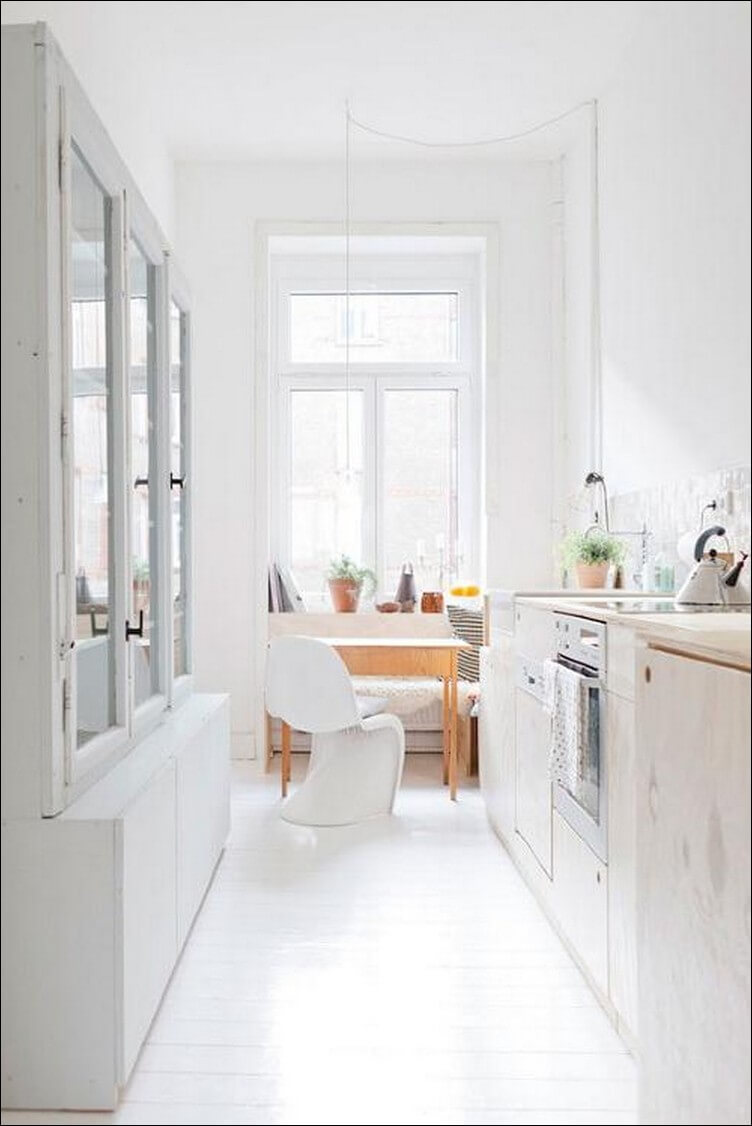 Banyak orang yang beranggapan bahwa dapur mungil dalm artian tidak terlalu luas susah untu 5 Ide Desain Interior Dapur Cantik Nan Mungil